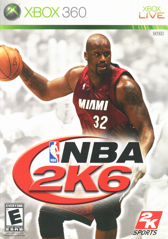 NBA 2K6 box art for Xbox 360